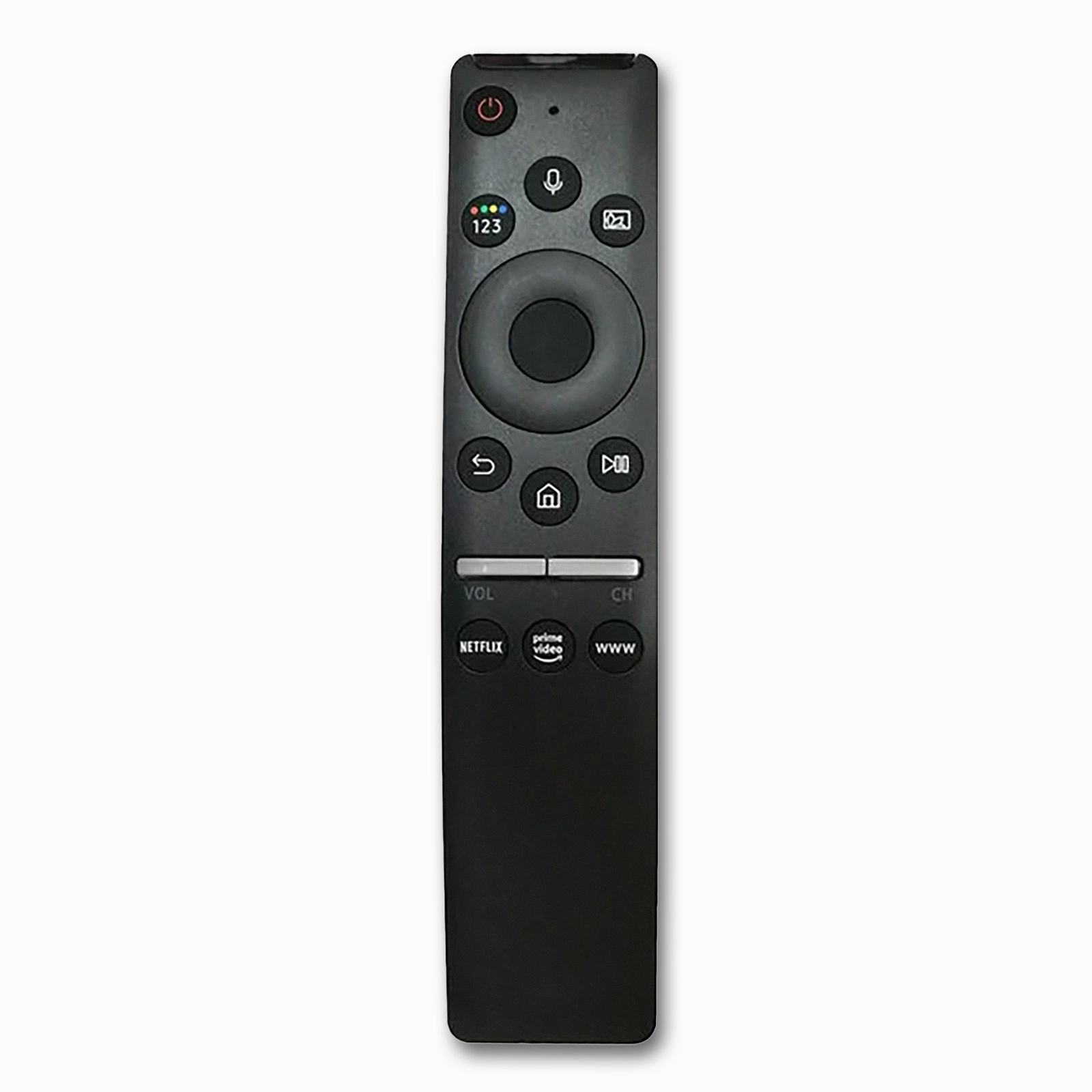 Samsung BN59-01330C Bluetooth Voice Replacement Remote for QLED, Crystal UHD & The Frame Smart TVs - 1