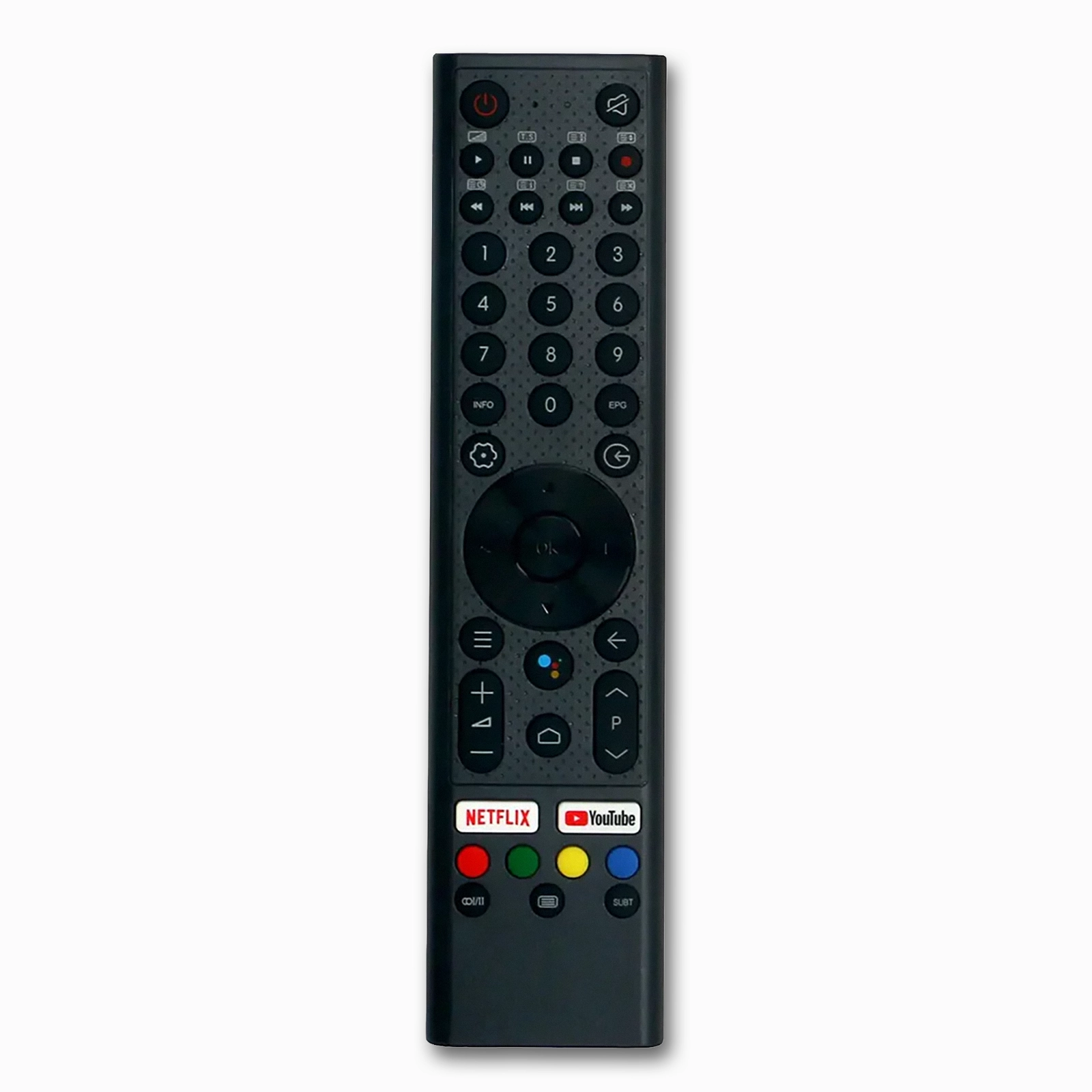 ChangHong CHIQ CH-VER.1 Voice Replacement Remote for CHIQ UHD TVs – GCBLTVC0GBBT-C4, GCBLTVC0GBBT, -C5, -C3 - 1