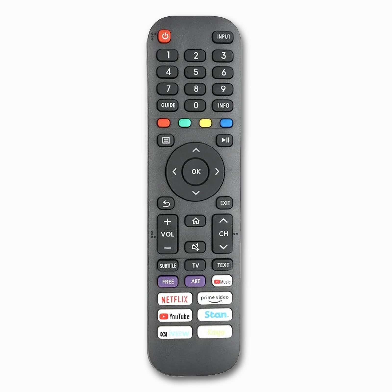 Hisense EN2AB30H Replacement Remote Control for Compatible Hisense TVs - 1
