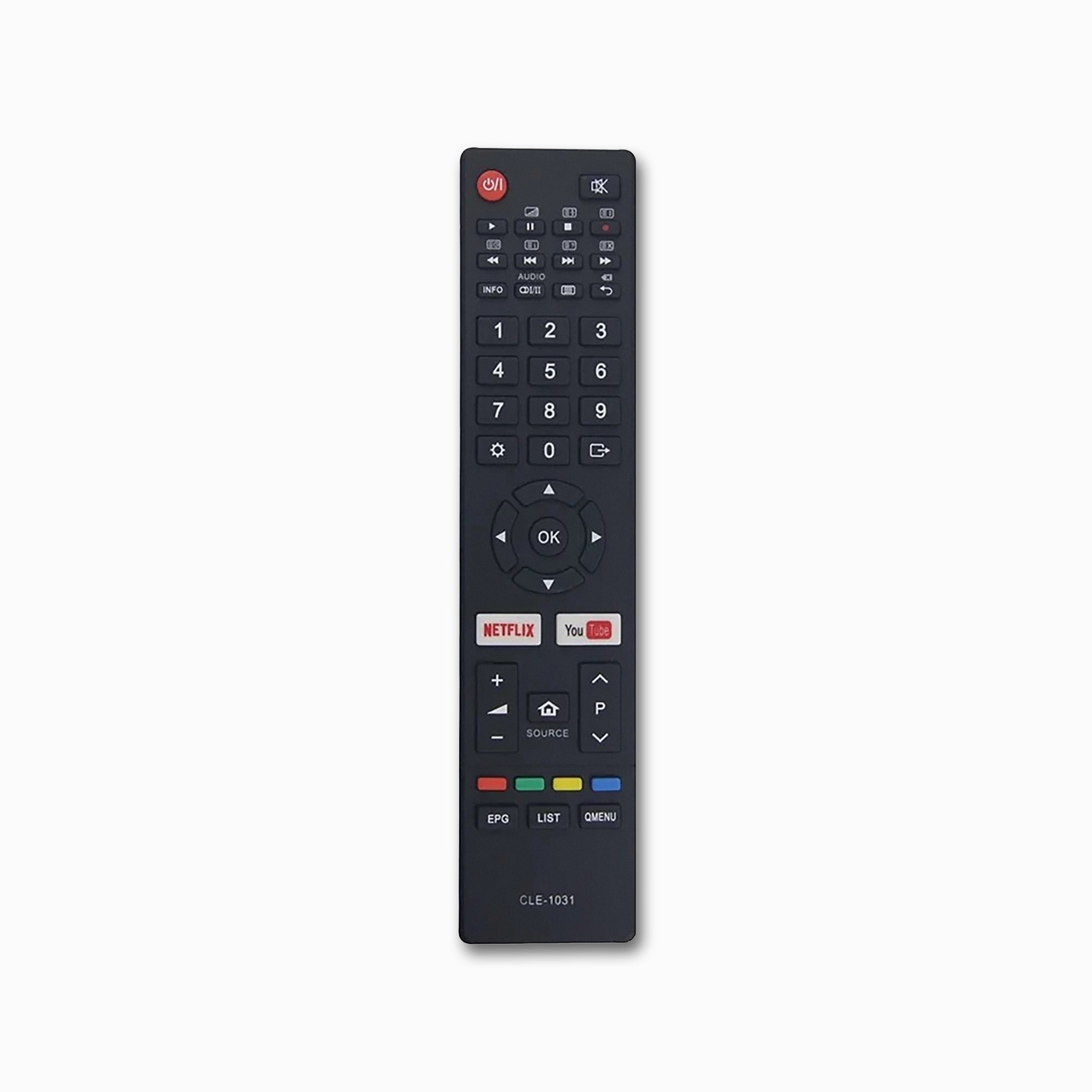 Hitachi CLE-1031 Replacement Remote Control for 32FHDSM6 32HDSM8 40FHDSM8 50UHDSM8 Smart LED TVs - 1
