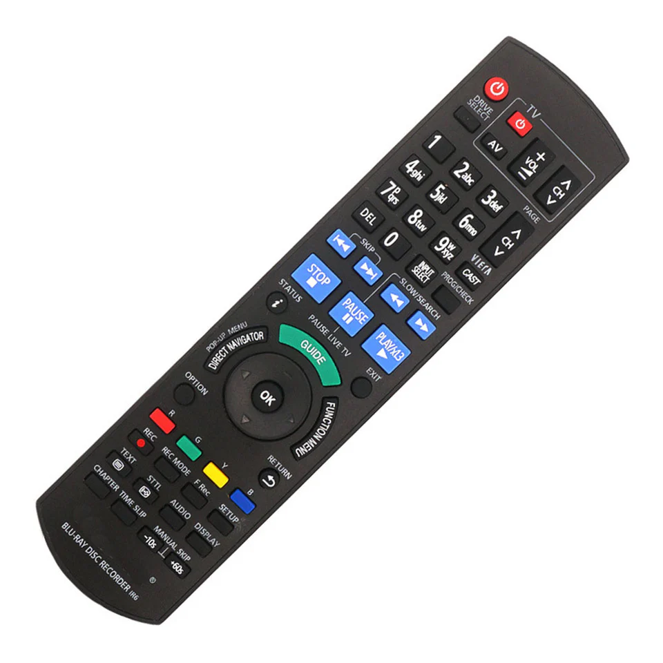IR6 N2QAYB000475 Replacement Remote Control for Panasonic DVD & Blu-ray Disc Players - Image 2