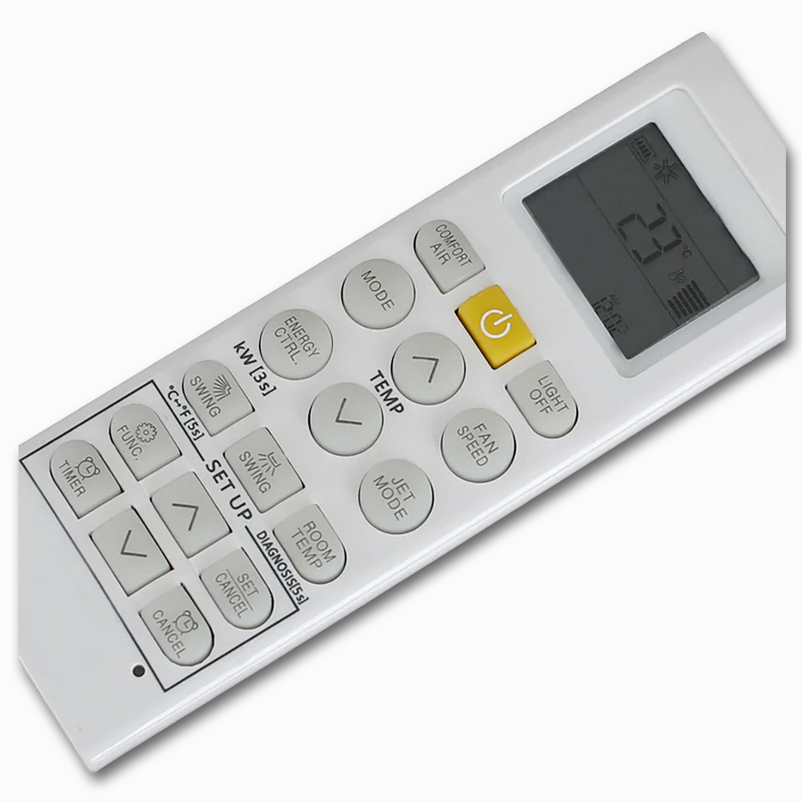 LG AKB74955604 Replacement Remote for LG Air Conditioners - Image 2