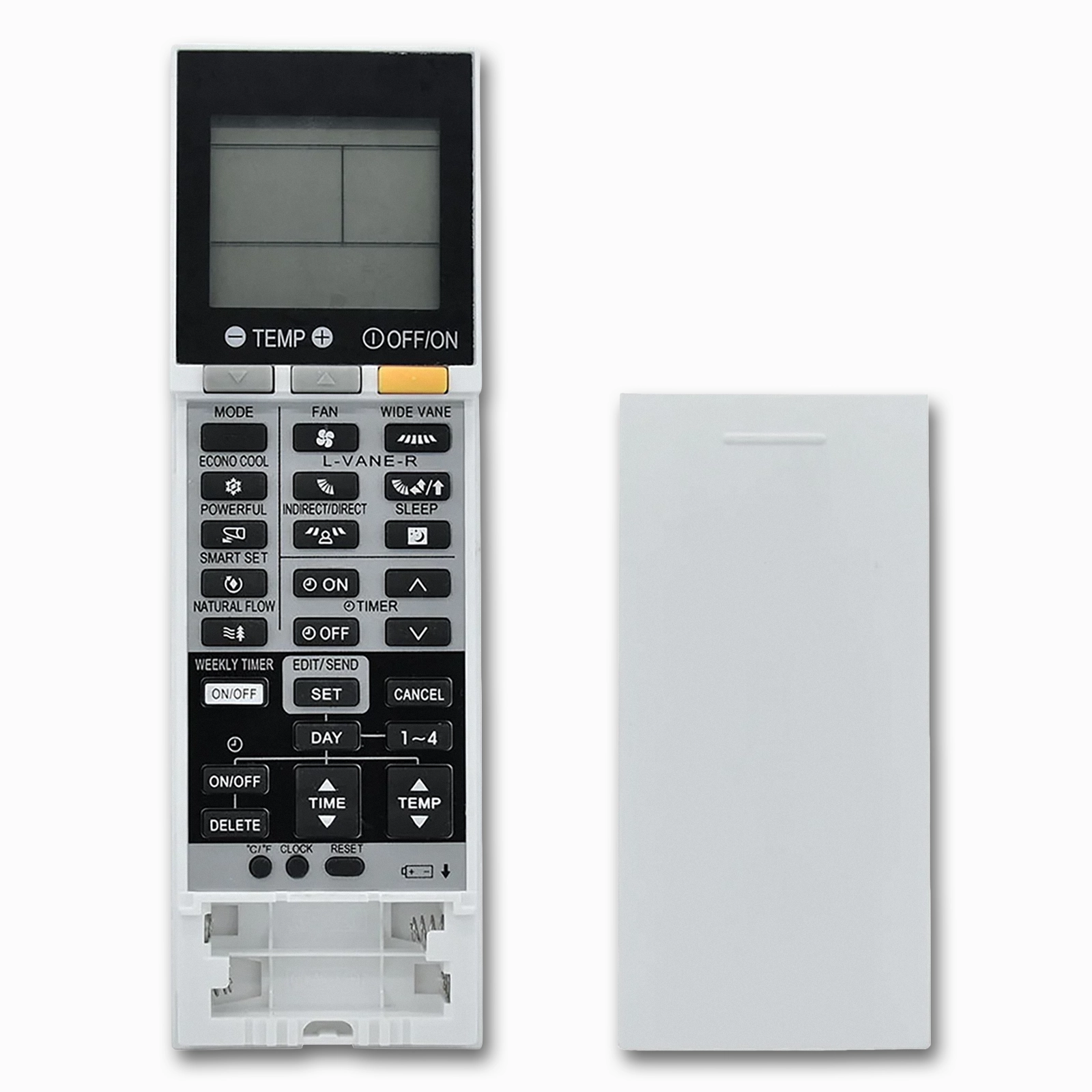 Mitsubishi SG15C Replacement Air Conditioner Remote Control With Heat for MSZ-SF50VE & Compatible Models -1