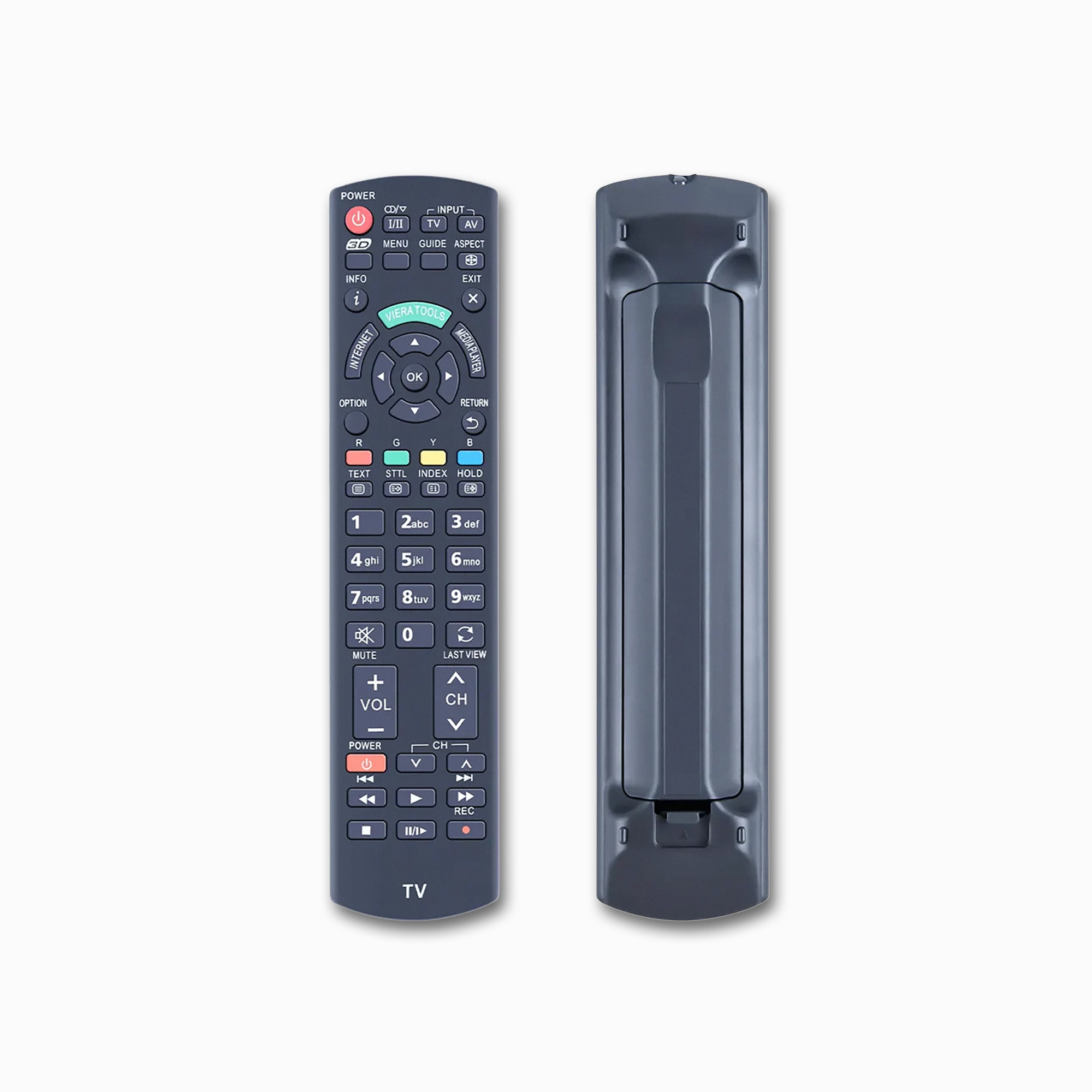 Panasonic N2QAYB000747 Replacement Remote Control for Compatible Panasonic TVs - 2