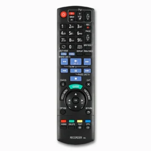Panasonic N2QAYB001078 Replacement Remote for Panasonic DVD & Blu-ray Disc Players - 1