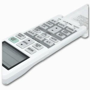 diagonal view RLA502A700B Replacement Remote Control for Mitsubishi Air Conditioners -1