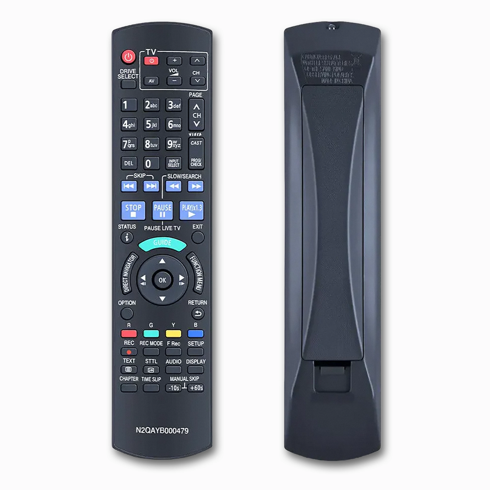 Panasonic N2QAYB000350 Replacement Remote Control for N2QAYB000475 N2QAYB000479 N2QAYB000635 N2QAYB000636 - Image 4