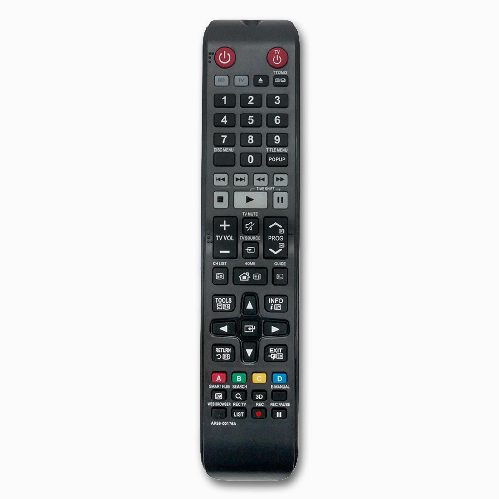 Samsung AK59-00176A Replacement Remote for Samsung Blu-ray Players - 1