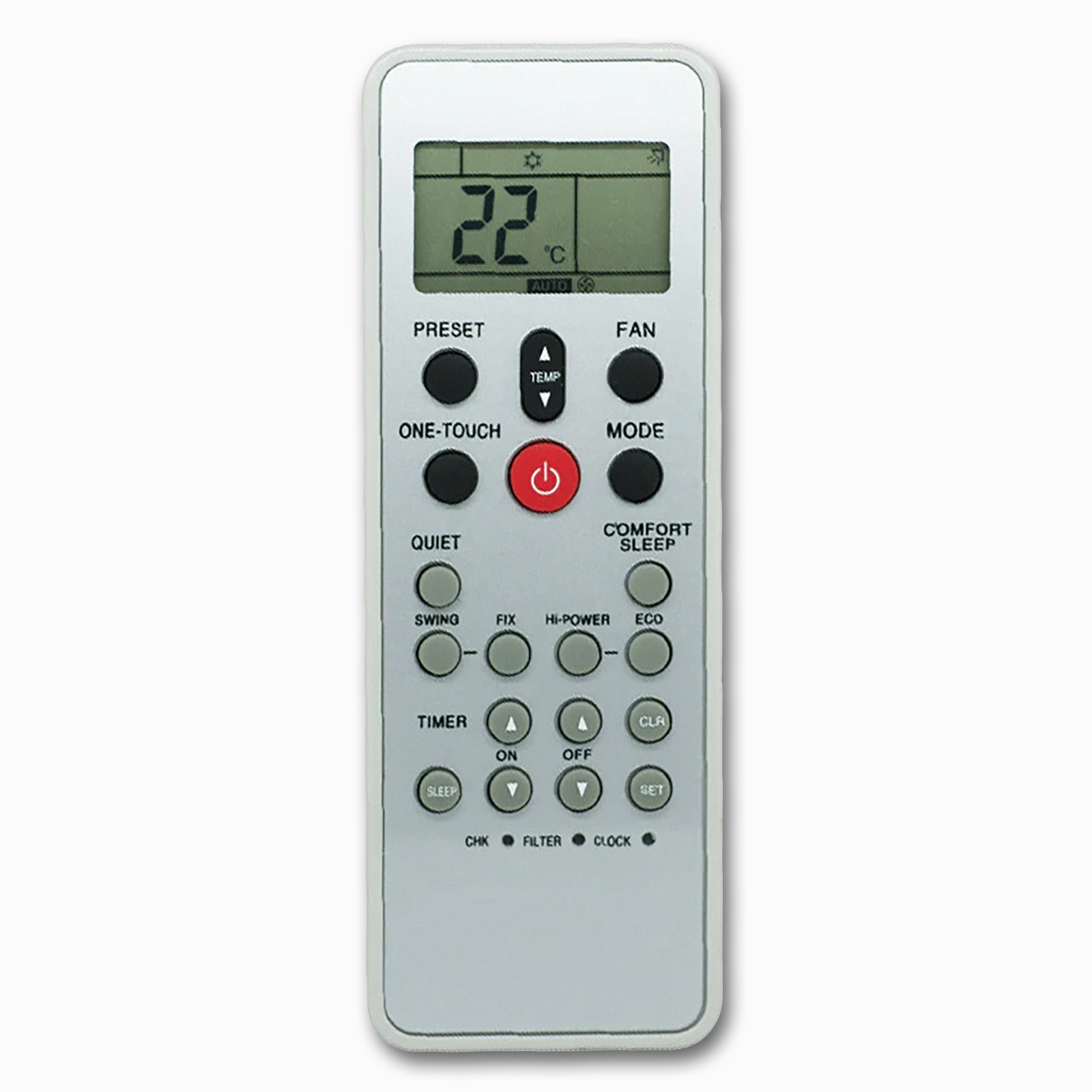 Toshiba WC-L03SE WH-L03SE Replacement Remote Control for Compatible Toshiba Air Conditioners - 1
