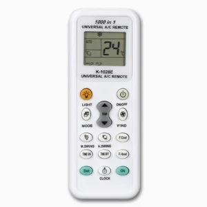 Universal K-1028E 1000-in-1 Replacement Remote Control for Air Conditioners - 1