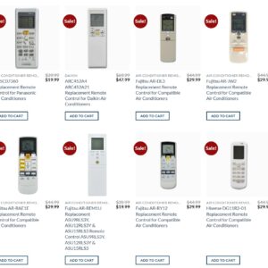 Air Conditioner Remotes