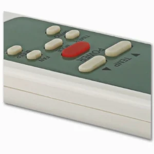 Alternative view of Carrier Midea York R031D R031E Air Conditioner Remote | Plug-and-Play | No Programming