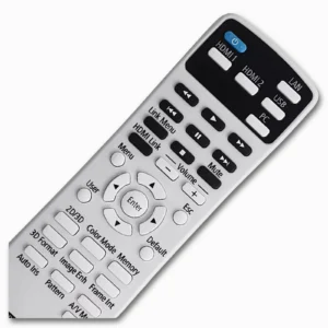 Alternative view of Epson CH-TW5300 Replacement Remote | Projector Control | TW5210 TW5350 EH Series
