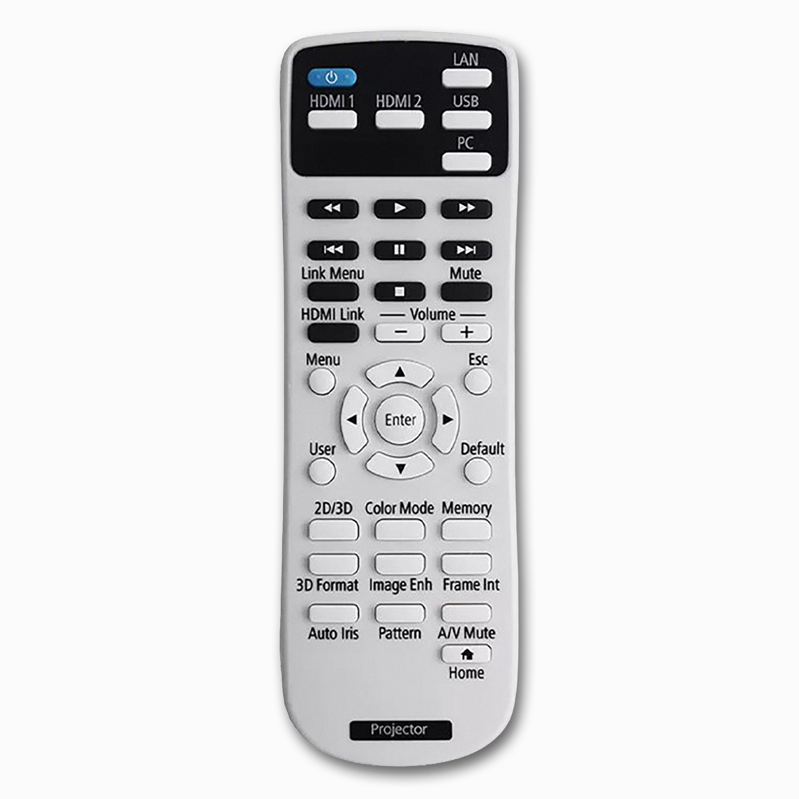 Epson CH-TW5300 Replacement Remote | Projector Control | TW5210 TW5350 EH Series