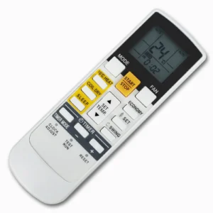 Alternative view of Fujitsu AR-RAD1E Air Conditioner Remote | No Programming | RY12 RY14 Series