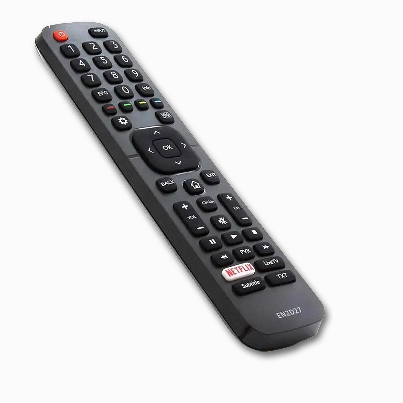 Hisense EN2D27 EN2D27Z TV Remote | Plug-and-Play | 4K UHD Smart Models - Image 2