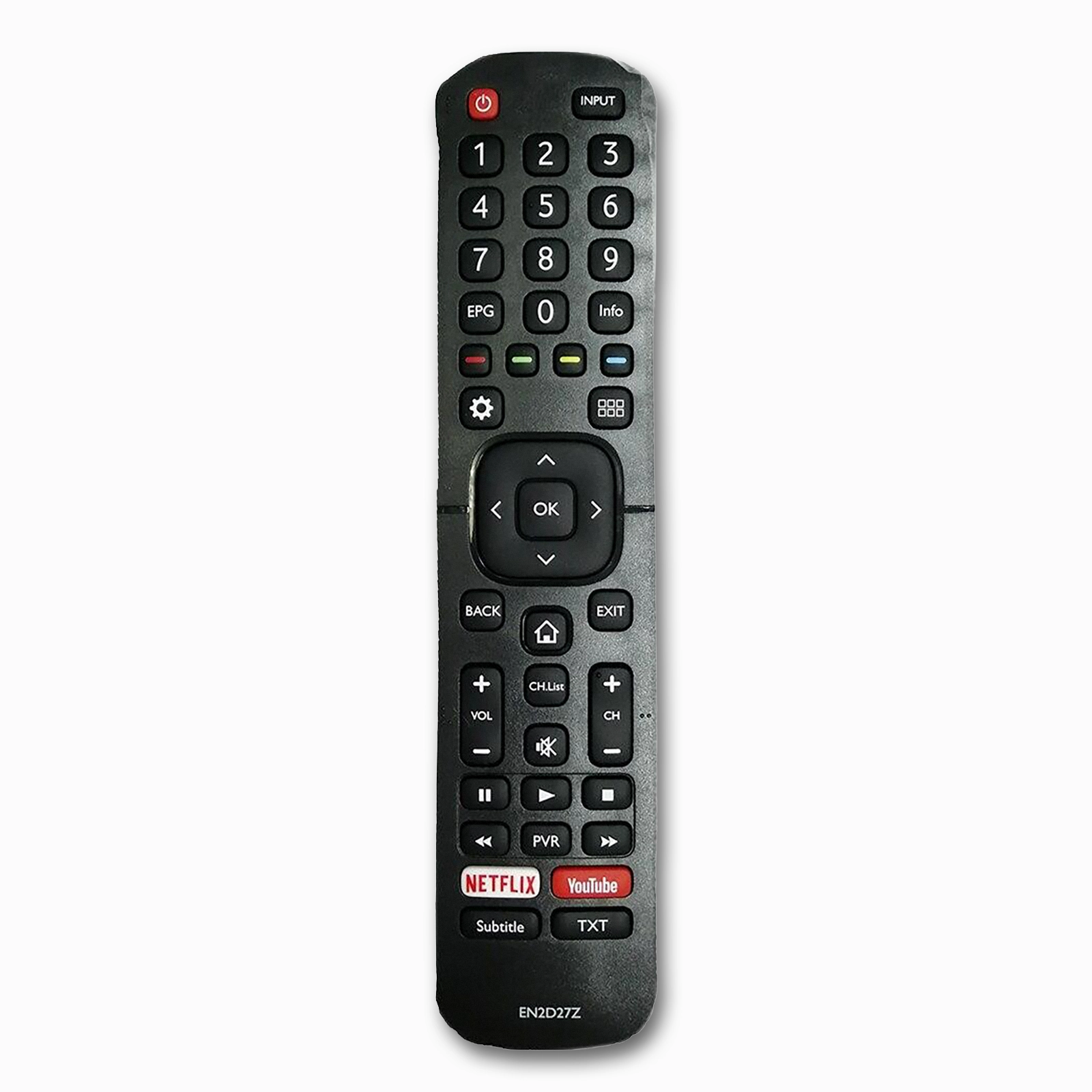 Hisense EN2D27Z Replacement Remote | Infrared | H Series LED Smart TVs