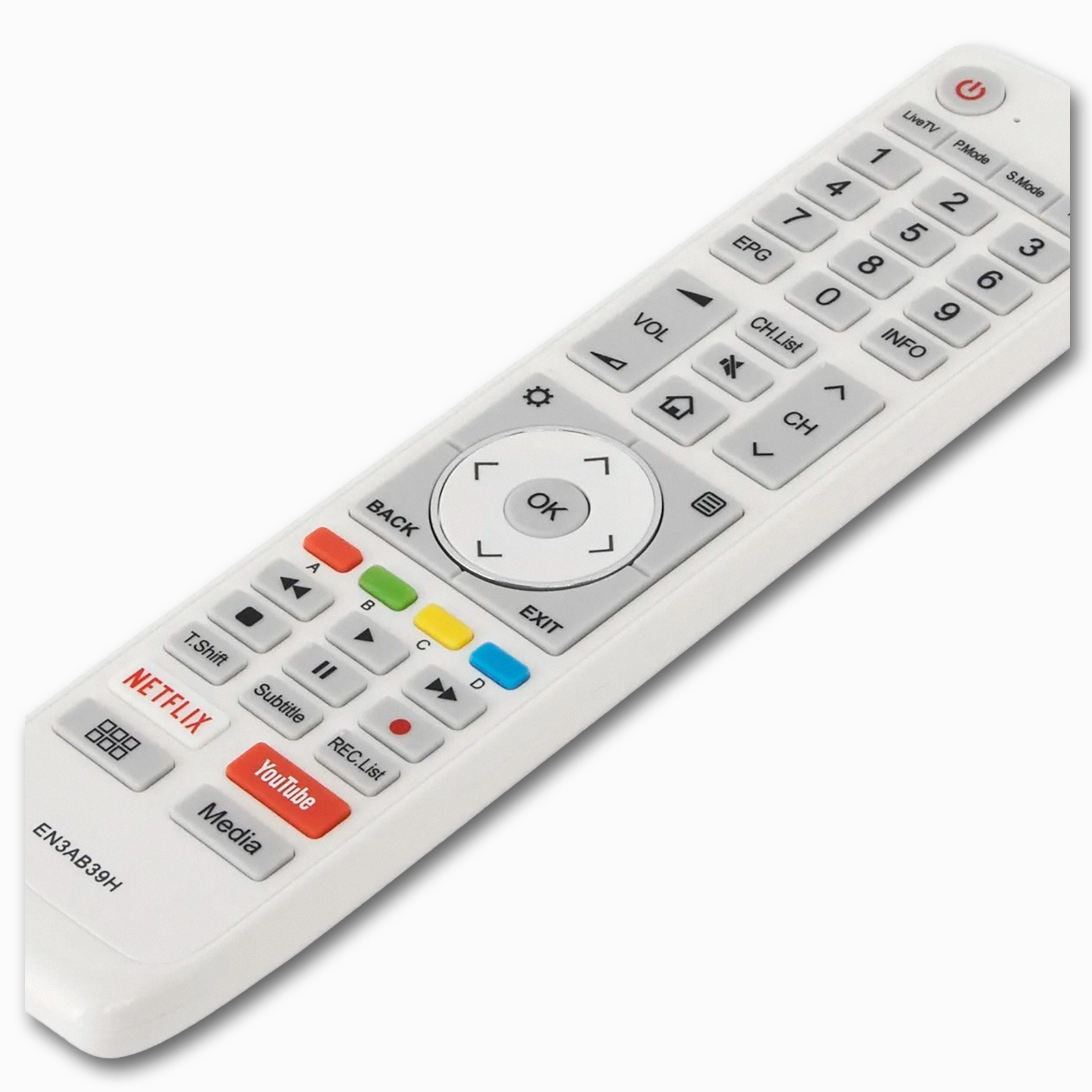 Hisense EN3AB39H Replacement Remote | P1 P2 P4 R7 R8 Series | Voice-Free IR Control - Image 3