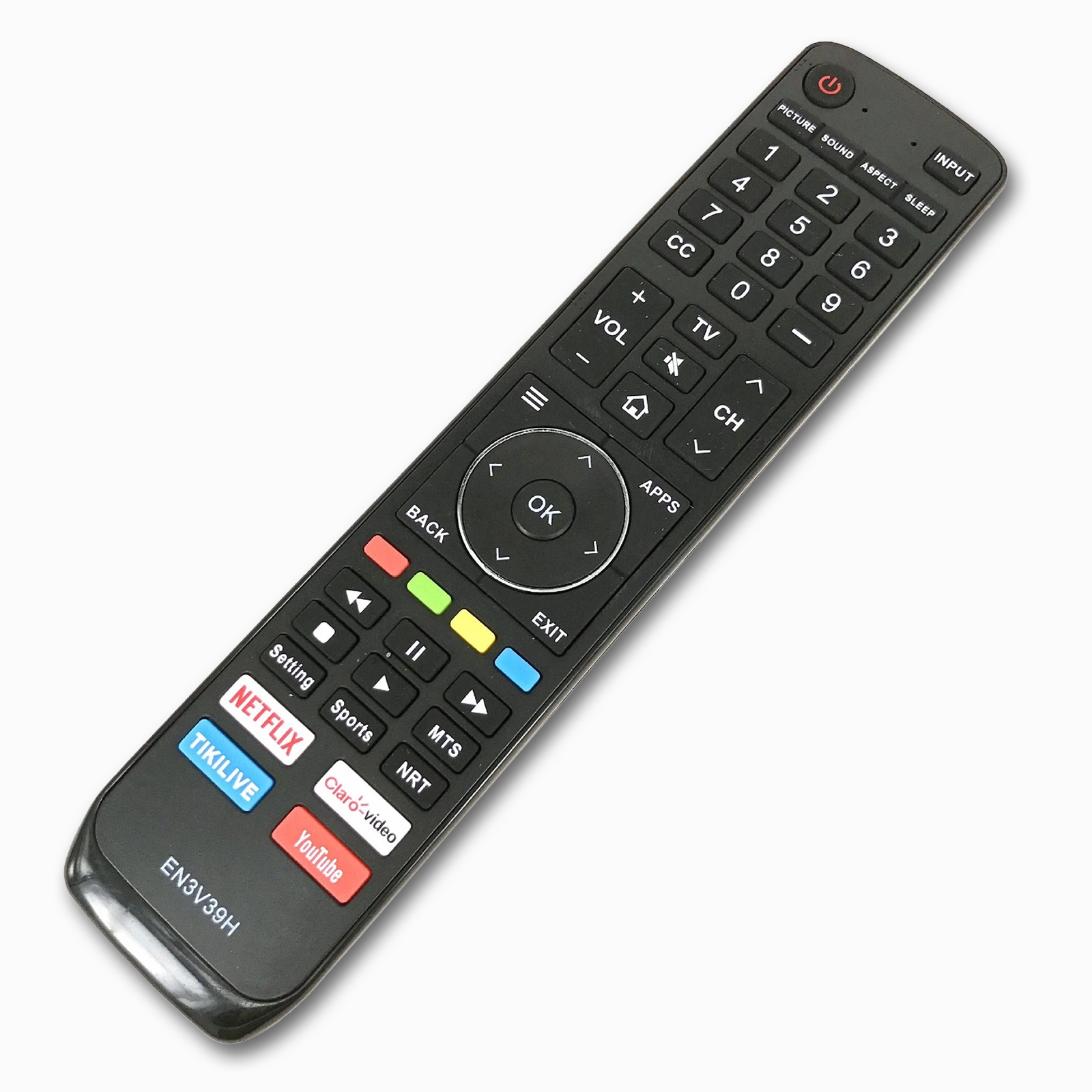 Hisense EN3V39H Replacement Remote | H6E R6E R7E Series | No Setup Required - Image 3
