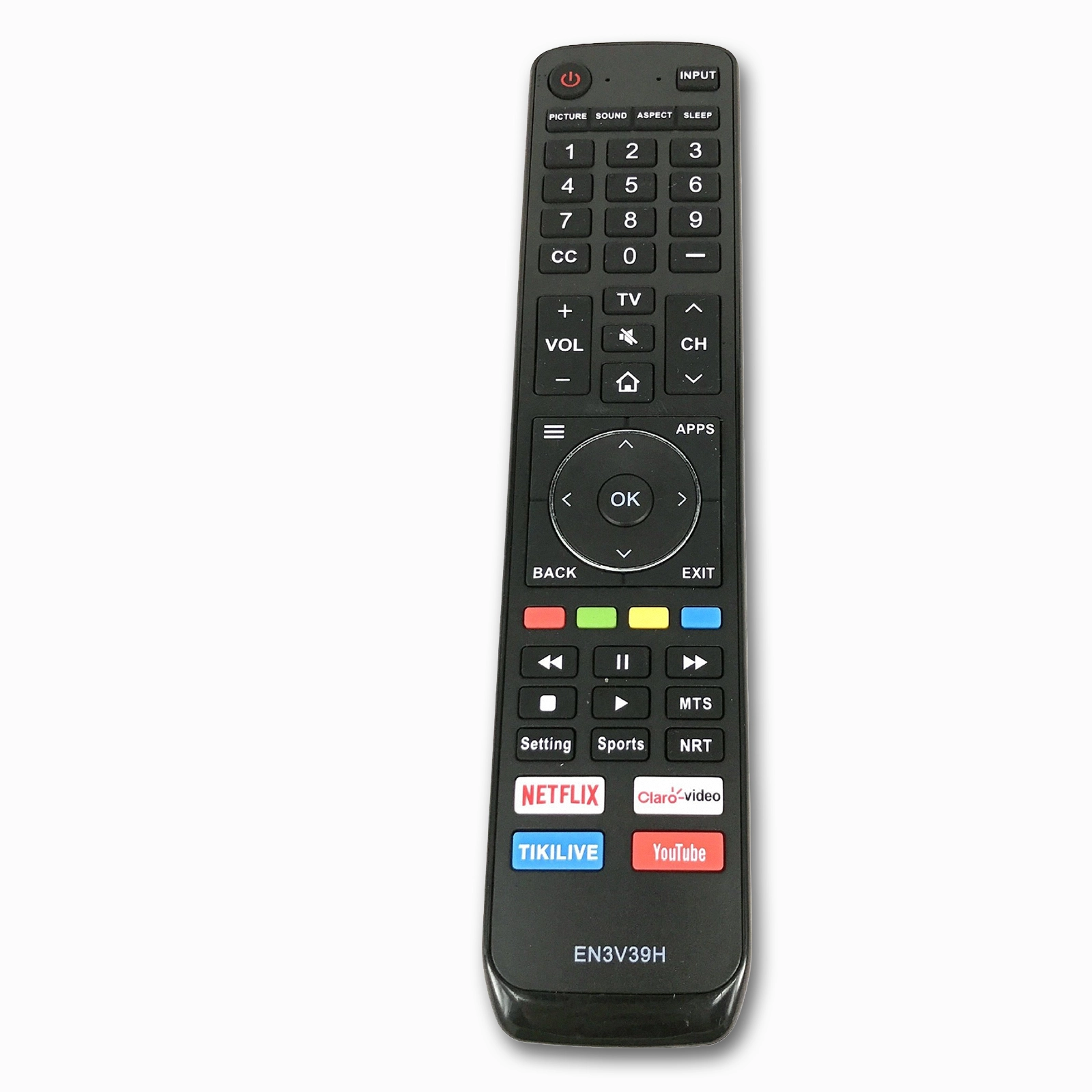 Hisense EN3V39H Replacement Remote | H6E R6E R7E Series | No Setup Required