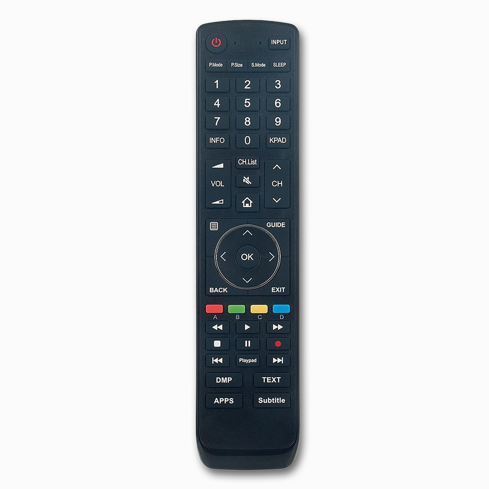Hisense EN3ZZ39 Universal Remote | No Voice | Wide TV Model Compatibility