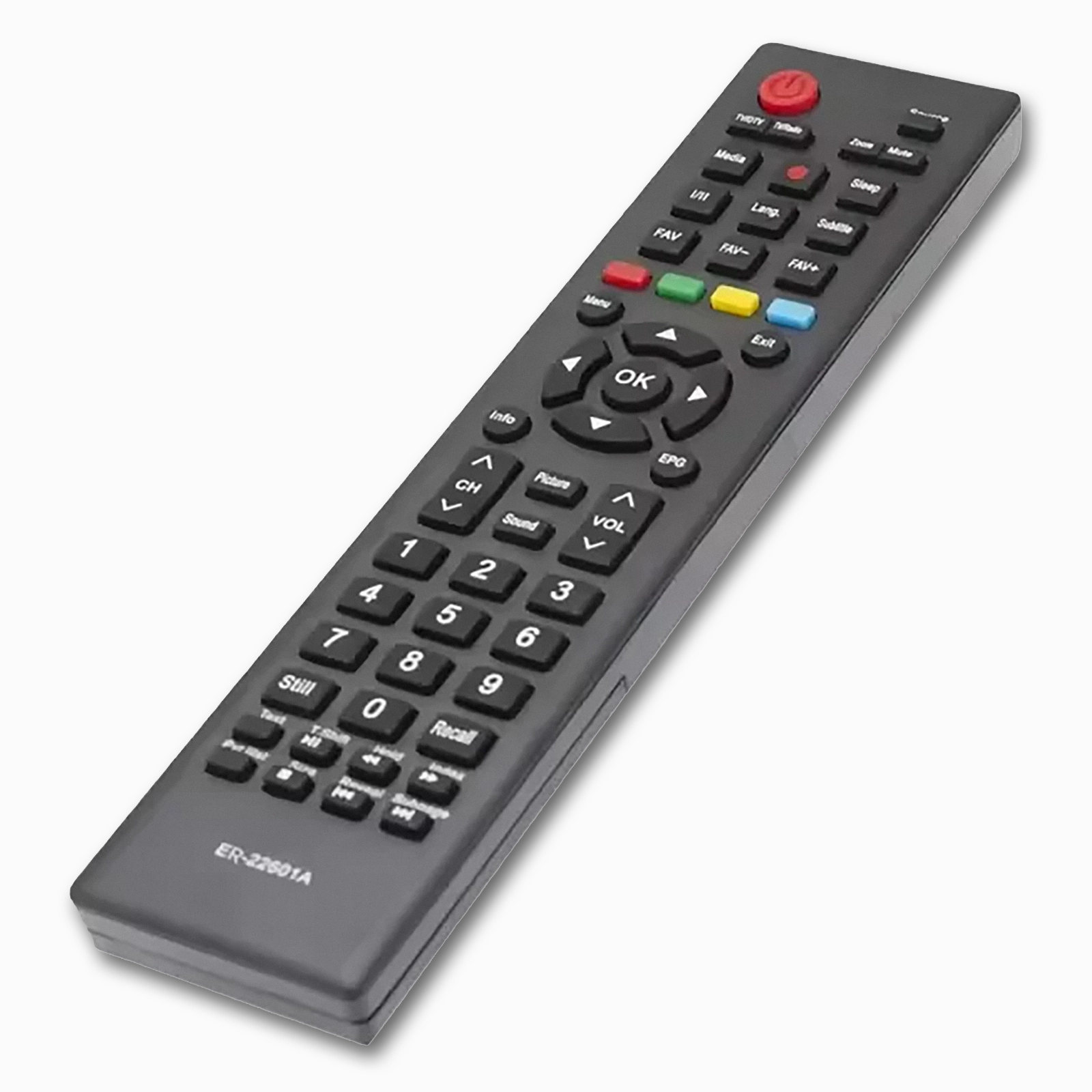 Hisense ER-22601A Replacement Remote Control 32D50 HL24K20D 50D36P LED LCD TV - Image 2