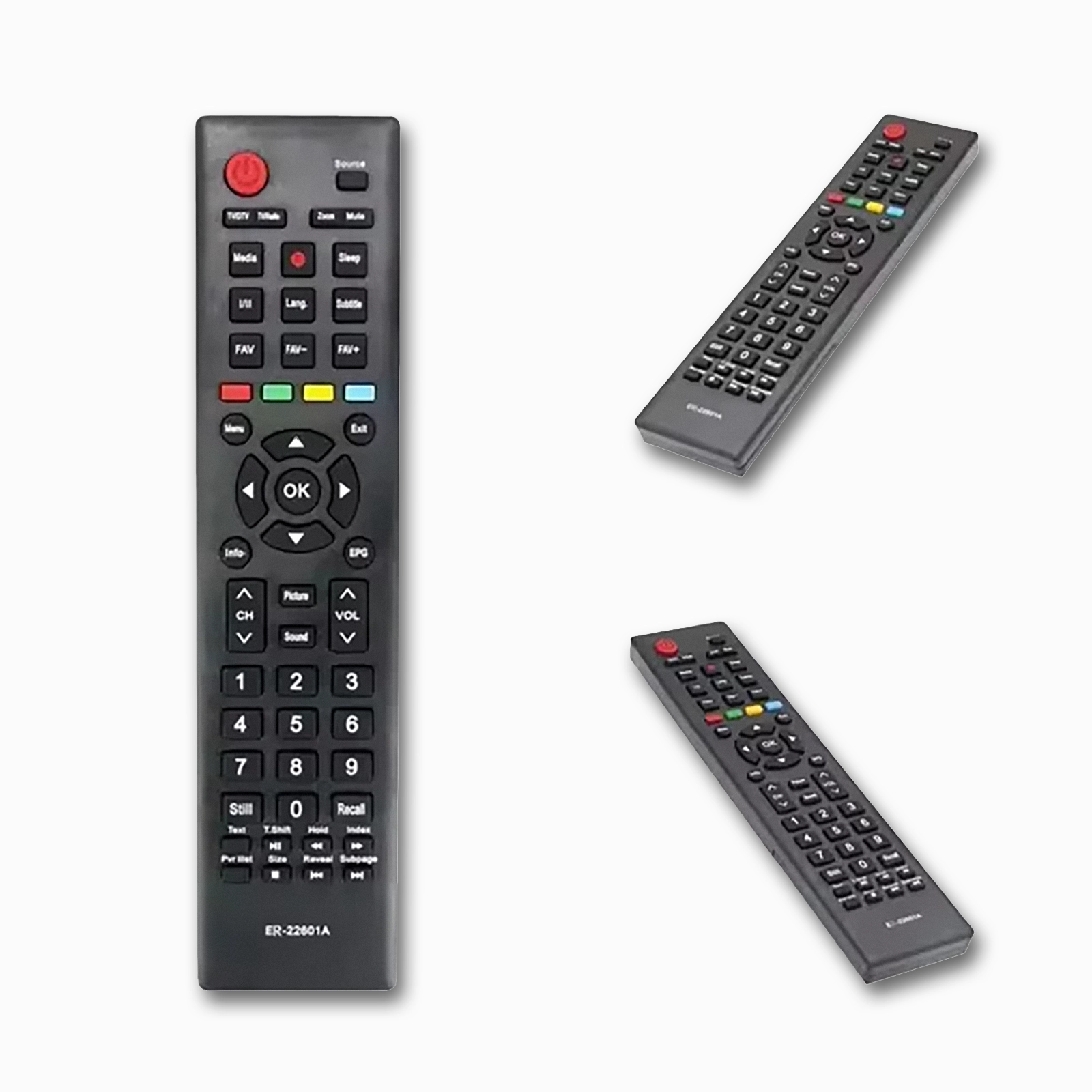 Hisense ER-22601A Replacement Remote Control 32D50 HL24K20D 50D36P LED LCD TV - Image 3