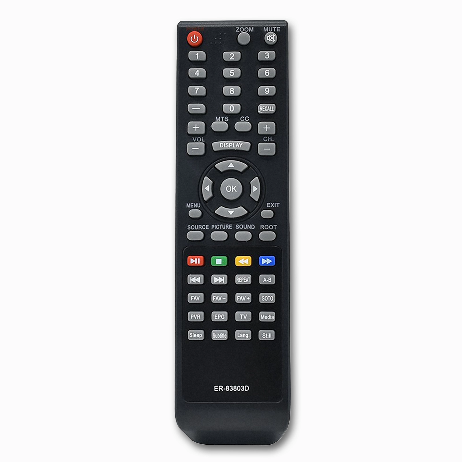 Hisense ER-83803D EN-83803DE Replacement Remote | No Programming | DEVANT K786 Series TVs
