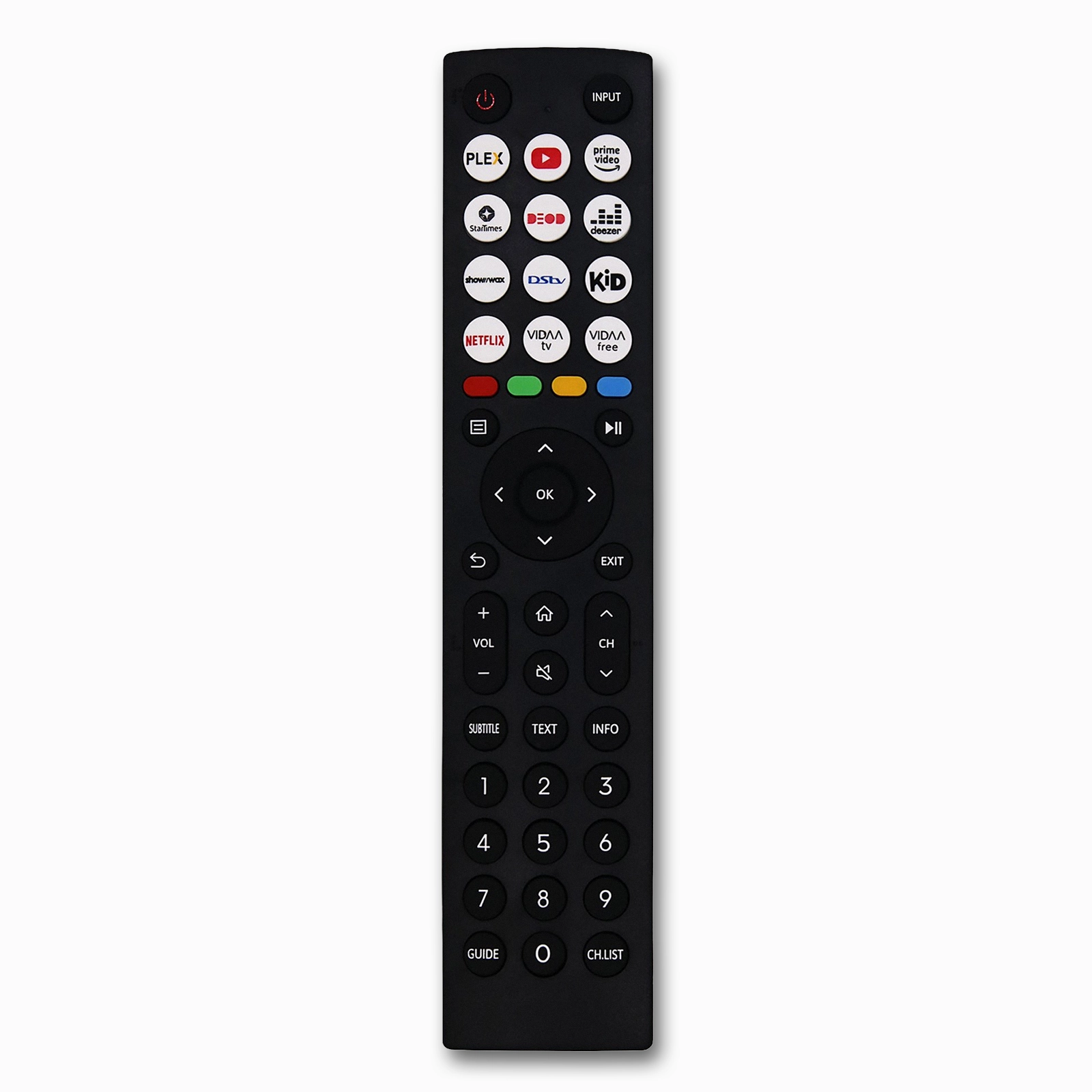 Hisense ERF2J36H Replacement TV Remote | No Programming | A6K A7KQ E7KQ U6KQ Series