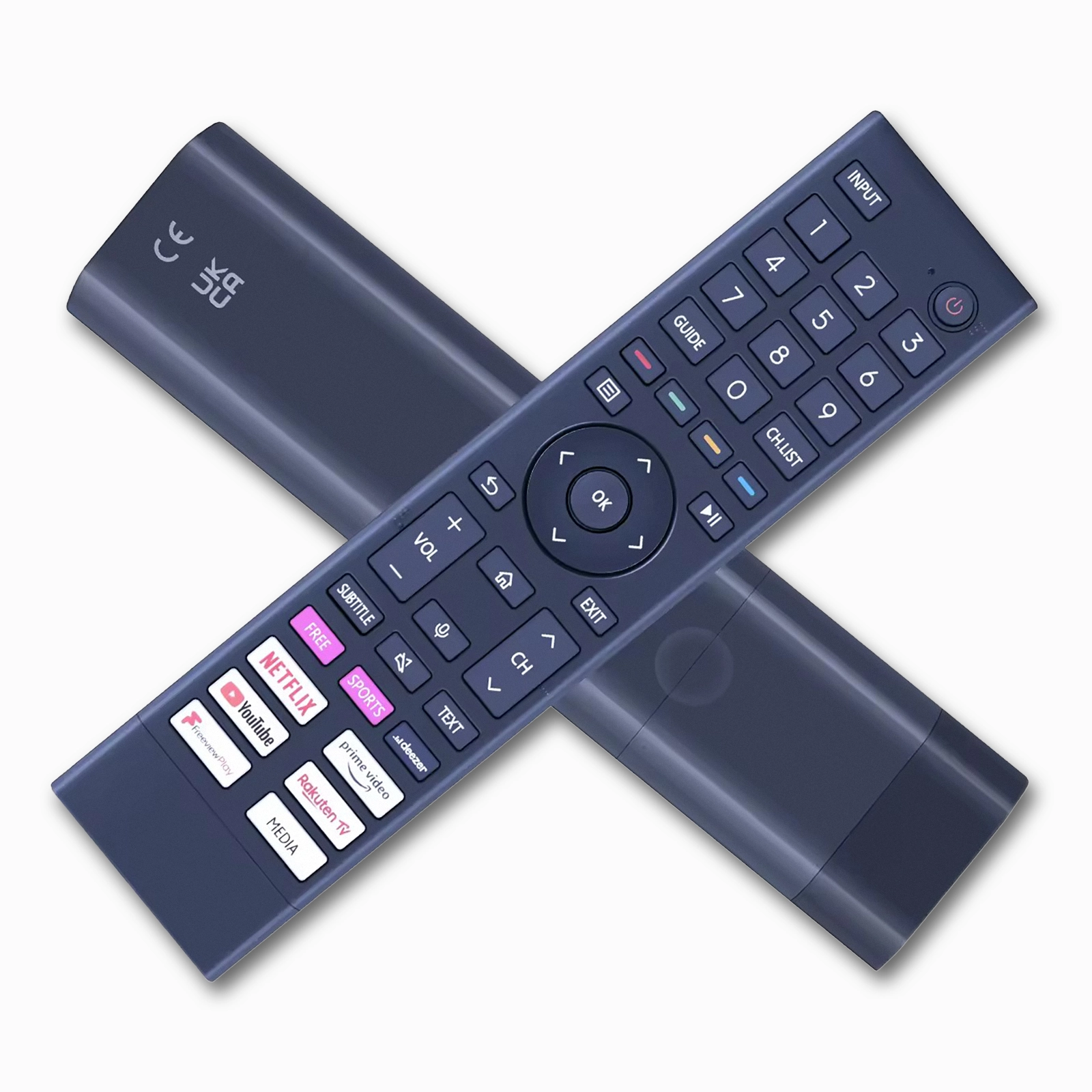 Hisense ERF3A80 Replacement Remote | IR Control | A6G Series TVs - Image 2