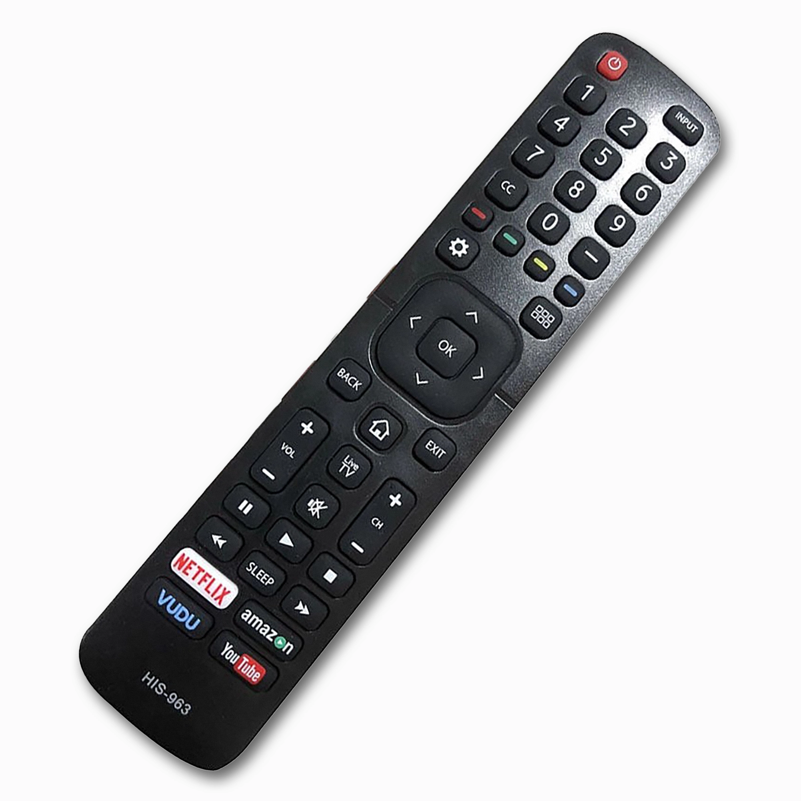 Hisense HIS-963 EN2A27 EN2B27 TV Remote | No Programming Required | Plug & Play - Image 2