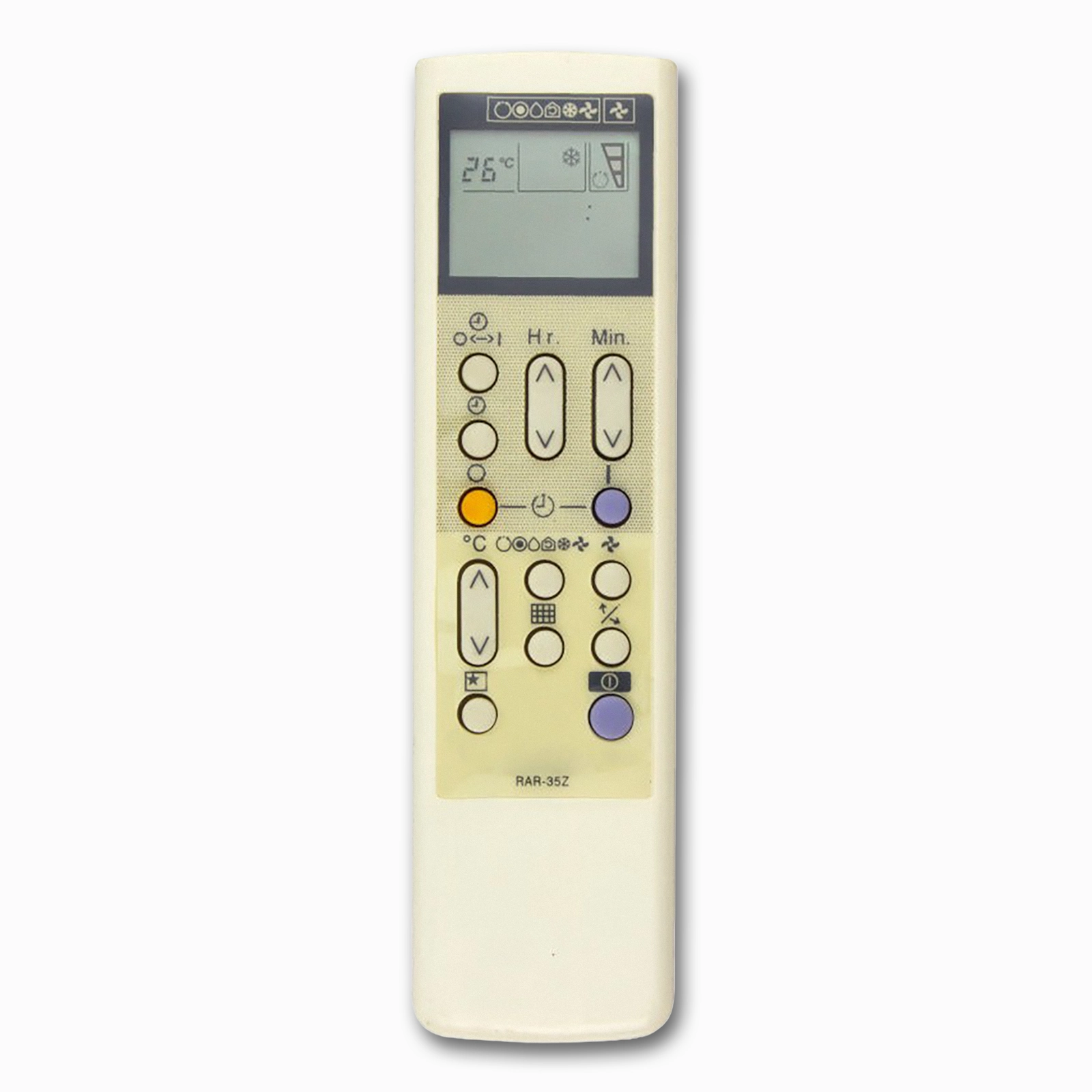 Hitachi RAR-35Z Replacement Air Conditioner Remote | No Programming | RAR Series - Image 3