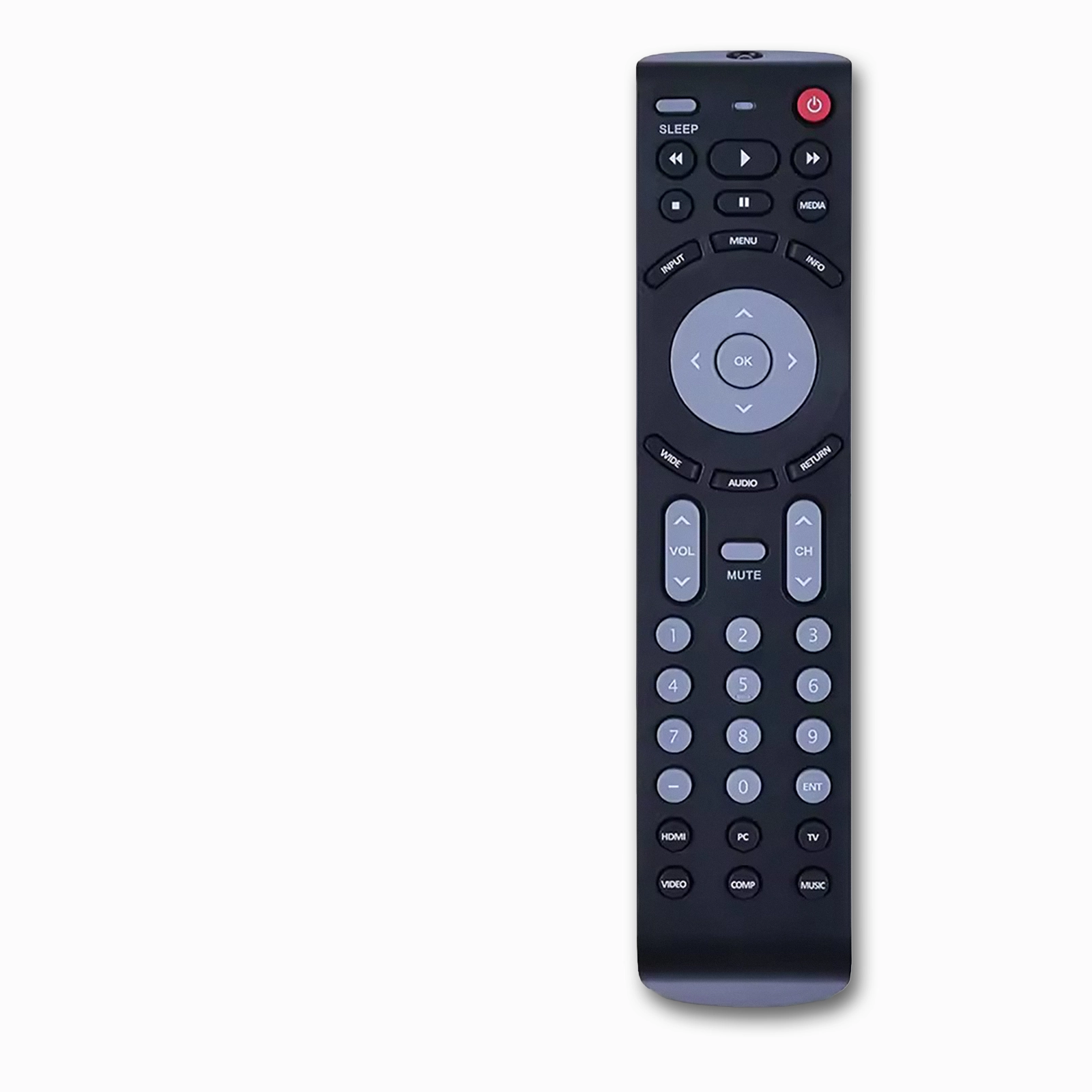 JVC RMT-JR01 Replacement Remote | No Programming | BC EM JLC JLE Series TVs