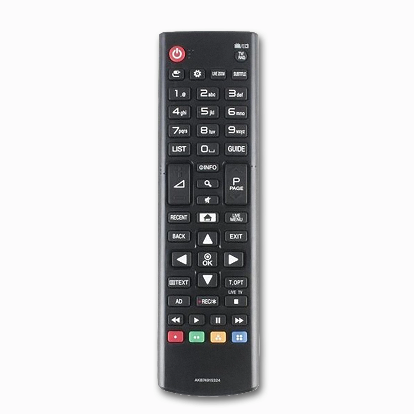LG AKB73975762 Remote Control Replacement | Plug-and-Play for SE3B SL5B Digital Signage Displays | No Programming Required