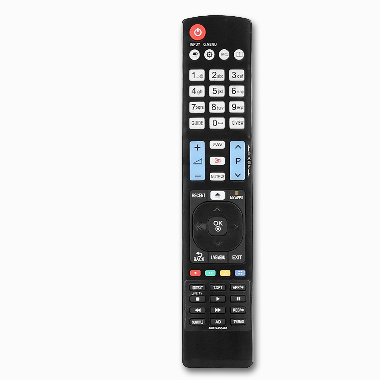 LG AKB74455403 Replacement Remote | No Programming Required | LF652V LF653V LF6529 LB650V Series TVs