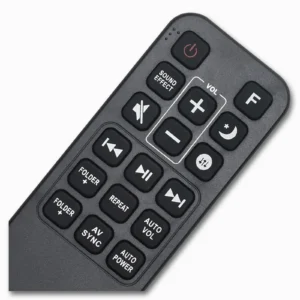 Alternative view of LG AKB74815321 Sound Bar Remote | Plug-and-Play | SH5 LAS550H Compatible