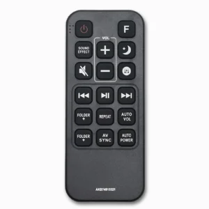 LG AKB74815321 Sound Bar Remote | Plug-and-Play | SH5 LAS550H Compatible
