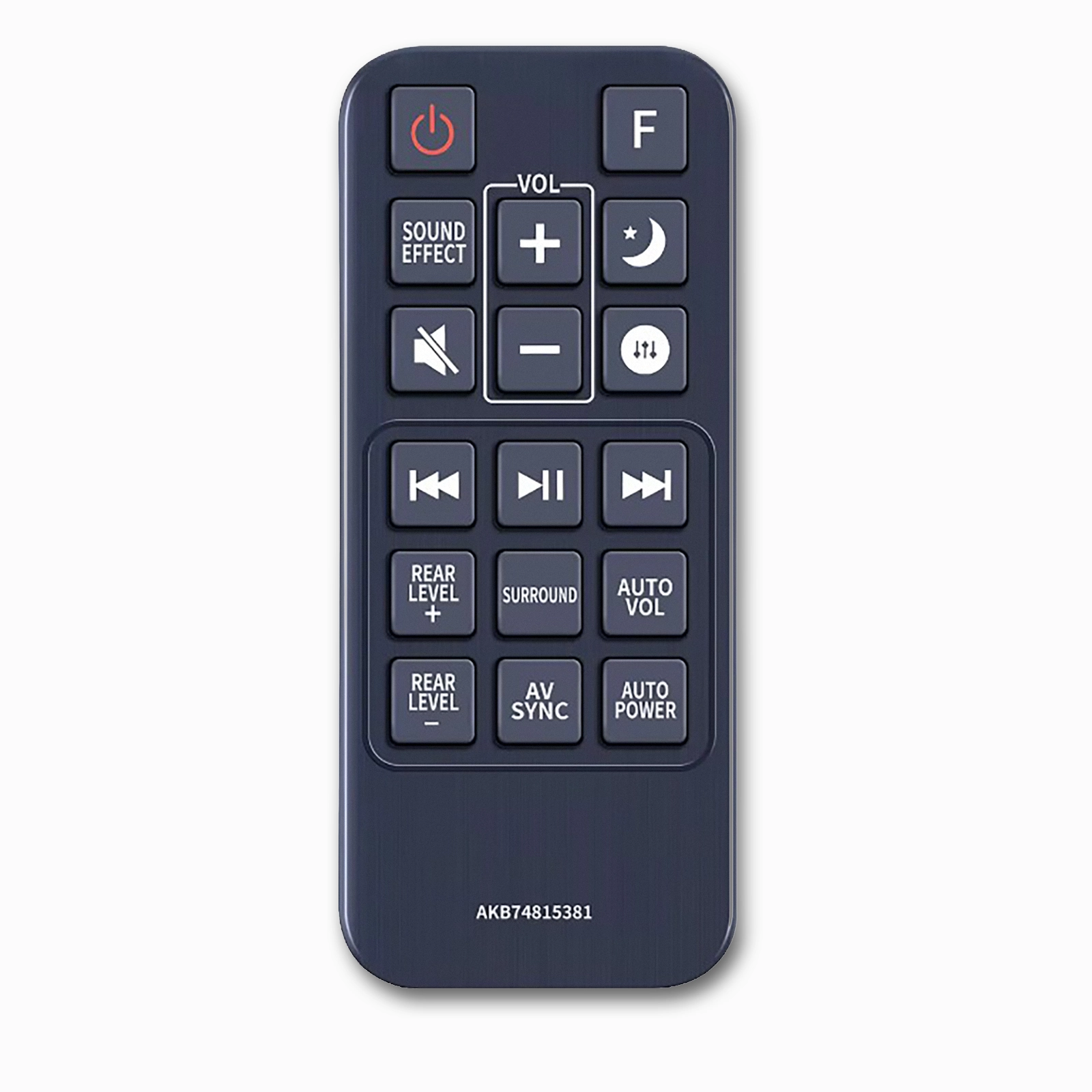 LG AKB74815381 Sound Bar Remote | No Voice | SJ7 SJ-7 SJ7C Compatible