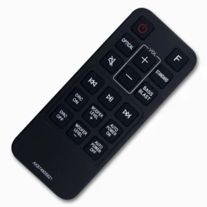 Alternative view of LG AKB74935621 Soundbar Remote | Plug-and-Play | SJ2 SQC1 Series