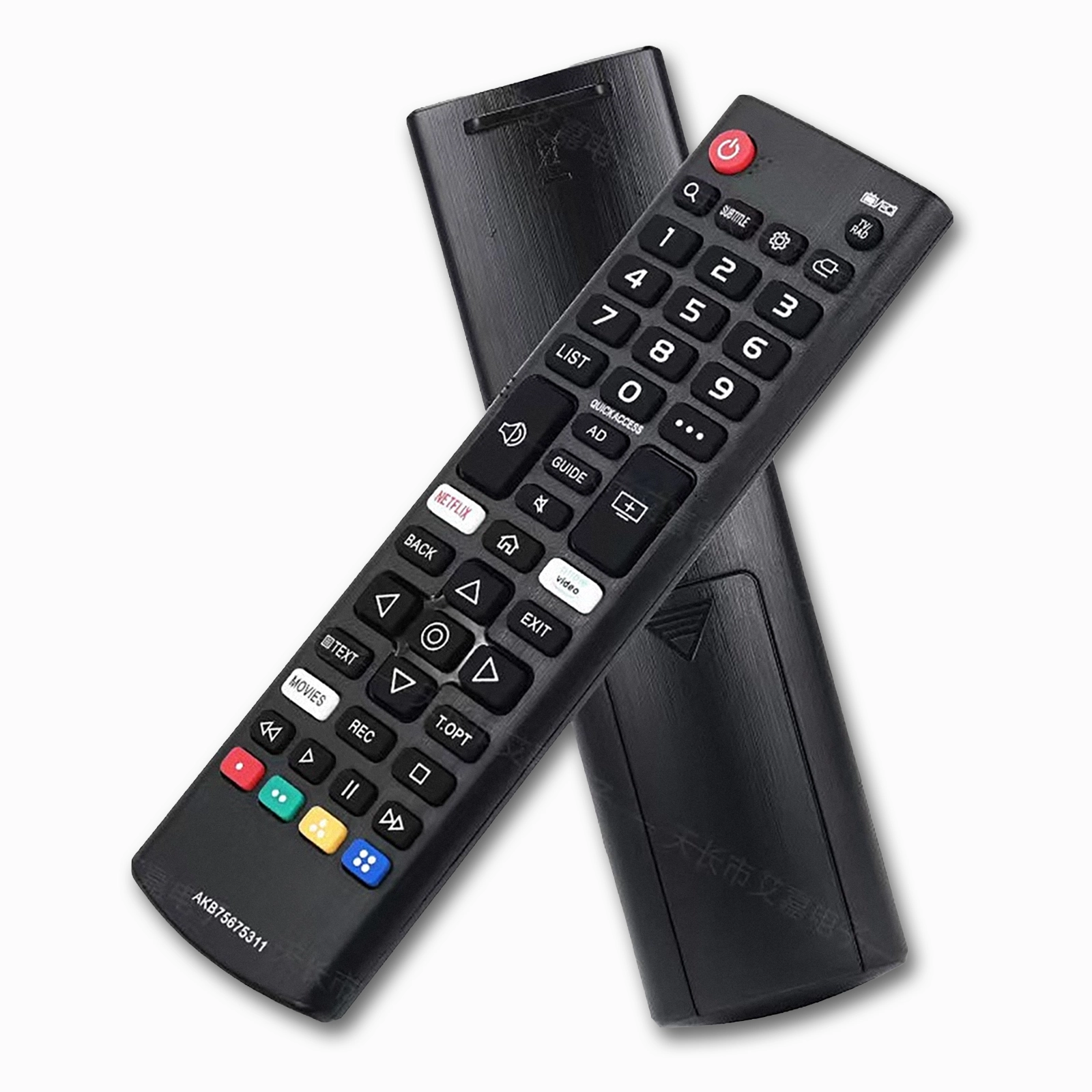 LG AKB75675311 AKB75675301 Replacement Remote | Netflix Prime Video | 32LM630B 43LM6300 75UM6970 75UN7200 Smart TVs - Image 3