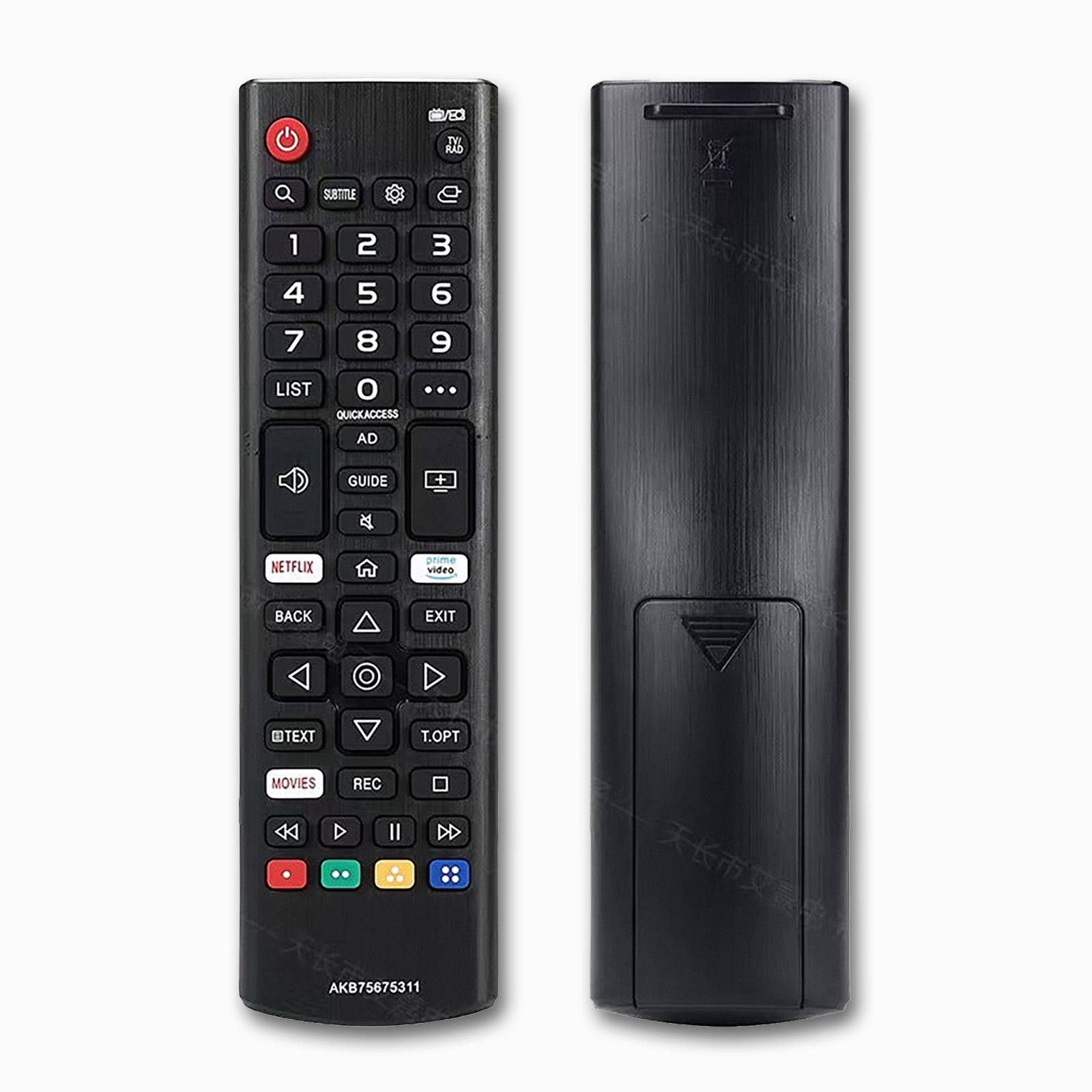 LG AKB75675311 AKB75675301 Replacement Remote | Netflix Prime Video | 32LM630B 43LM6300 75UM6970 75UN7200 Smart TVs - Image 2