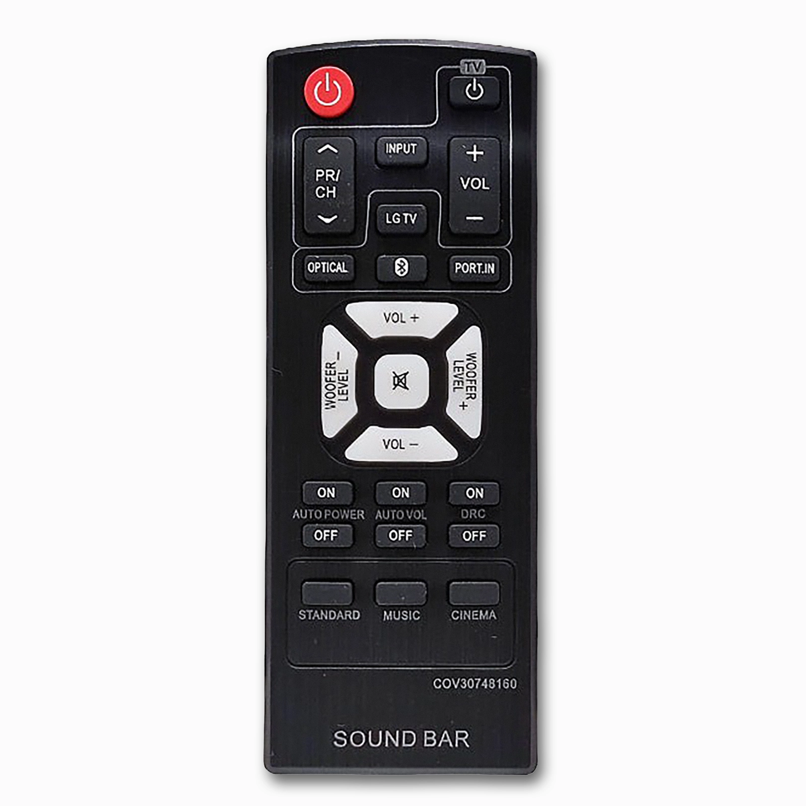 LG COV30748160 COV30748128 Soundbar Remote | No Voice | NB2540 Audio Systems