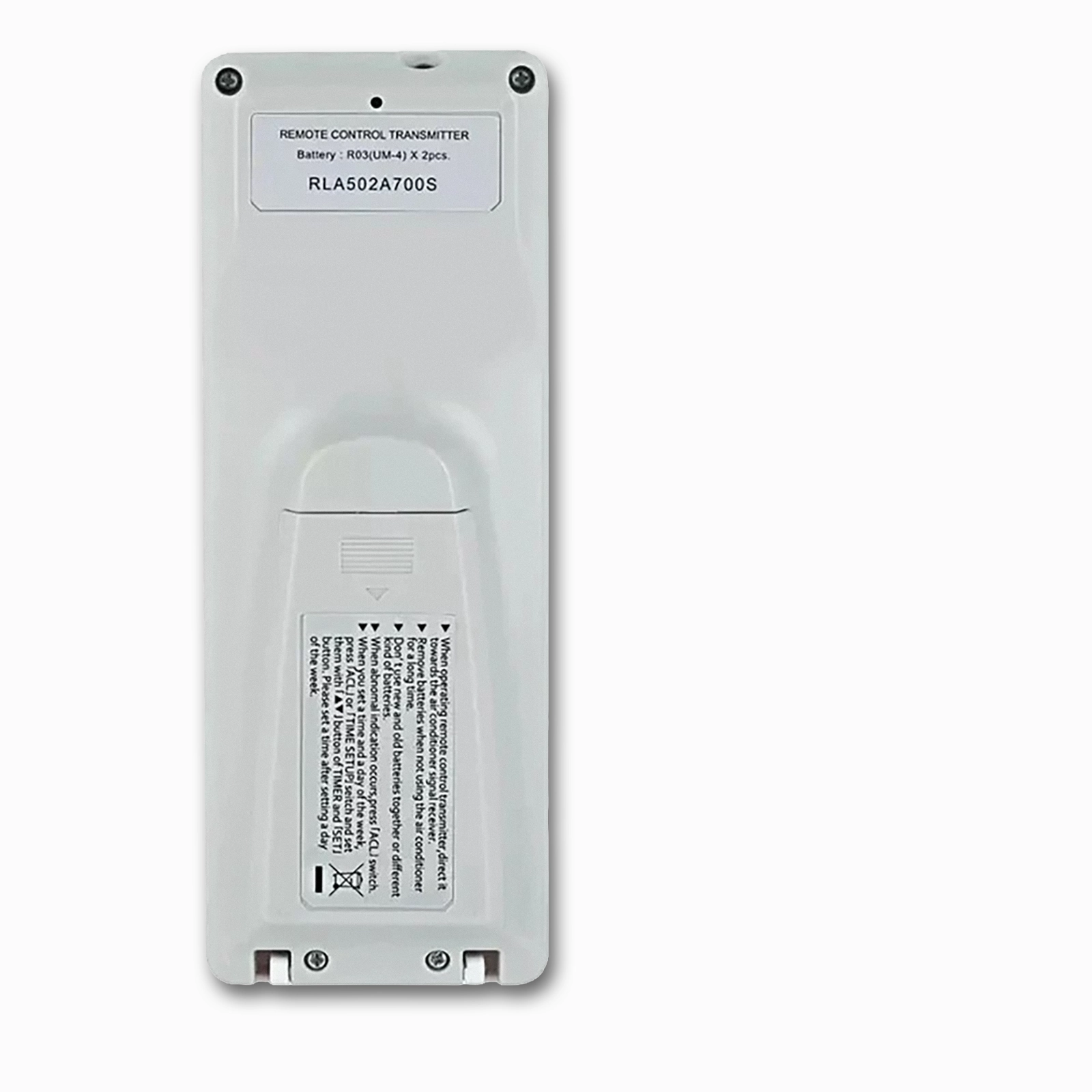 Mitsubishi RLA502A700S Replacement Remote SRF, DXK, FDTC Series AC - 4