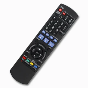 Alternative view of Panasonic N2QAYB000134 DVD Recorder Remote | Plug-and-Play | DMR-EH Series