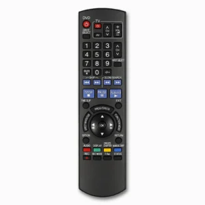 Panasonic N2QAYB000134 DVD Recorder Remote | Plug-and-Play | DMR-EH Series