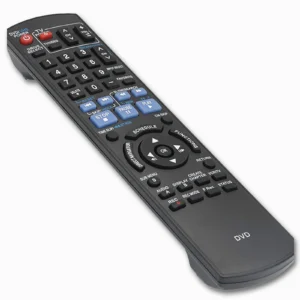 Alternative view of Panasonic N2QAYB000197 DVD Recorder Remote | Plug & Play | DMR-EZ Series