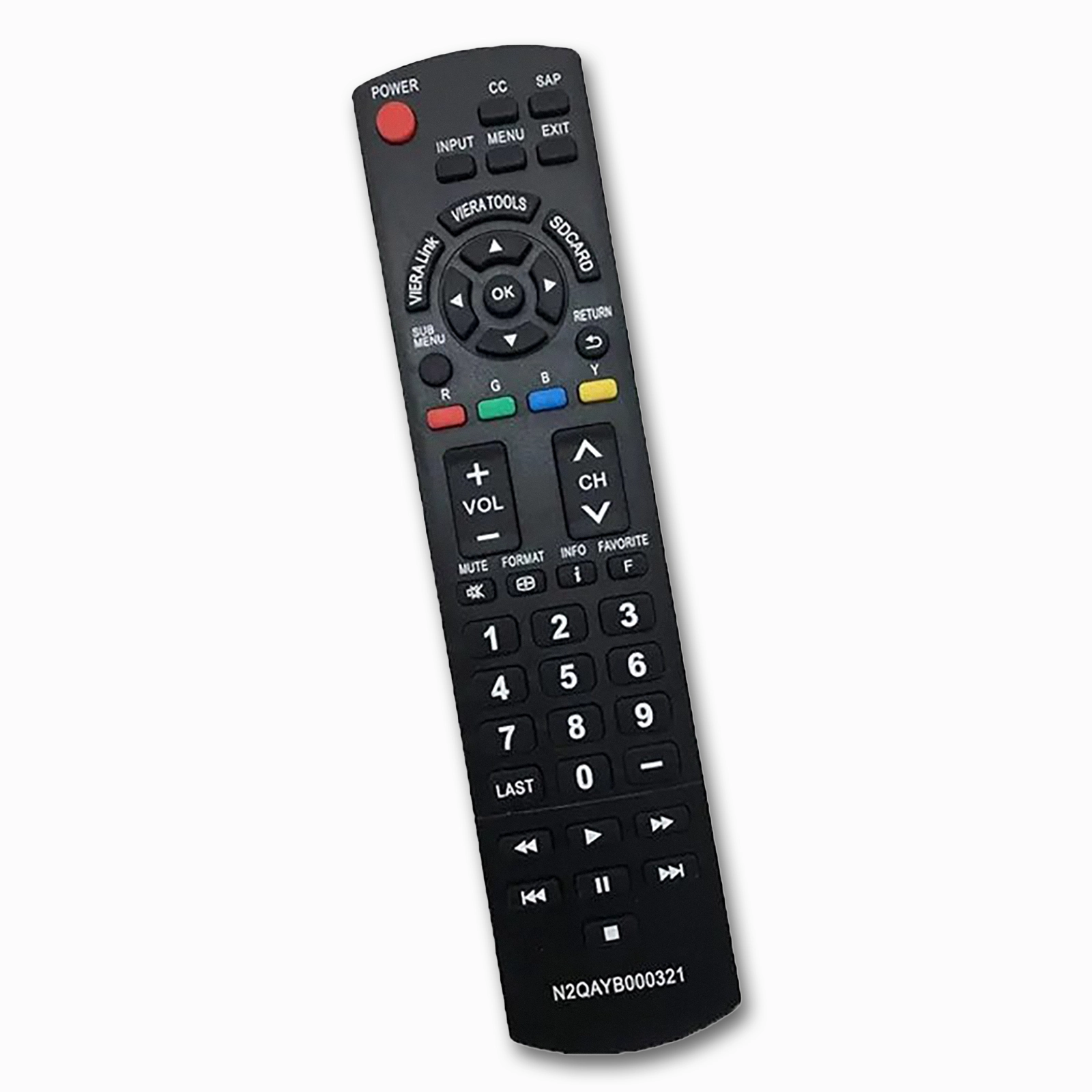 Panasonic N2QAYB000321 Remote | Plug-and-Play | Viera Plasma TC-32LX14N TC-42PS14 TC-42PX14 TC-50PS14 - Image 3