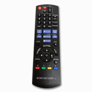 Panasonic N2QAYB000736 DVD Blu-Ray Remote | Plug-and-Play | DMP-BD75 BD77 Series