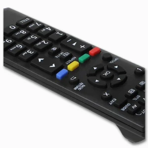 Alternative view of Panasonic N2QAYB000818 N2QAYB000817 Remote | No Voice | A400 C400 D400 E400 Series TVs
