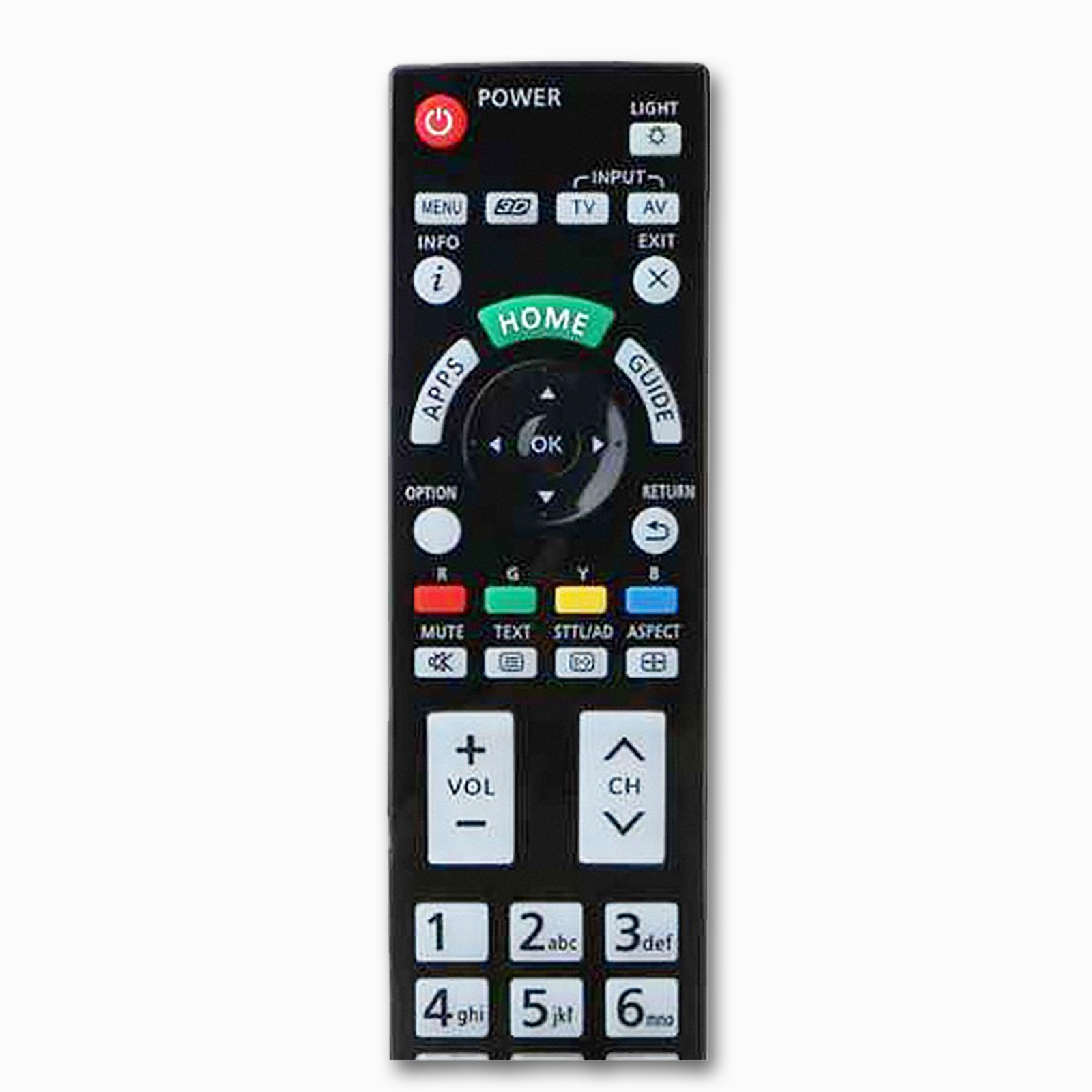 Panasonic N2QAYB000936 TV Remote | No Programming Required | AS A Z AX 800 900 Series - Image 3